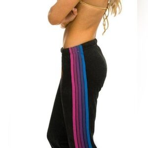 Aviator nation 5 stripe sweatpants